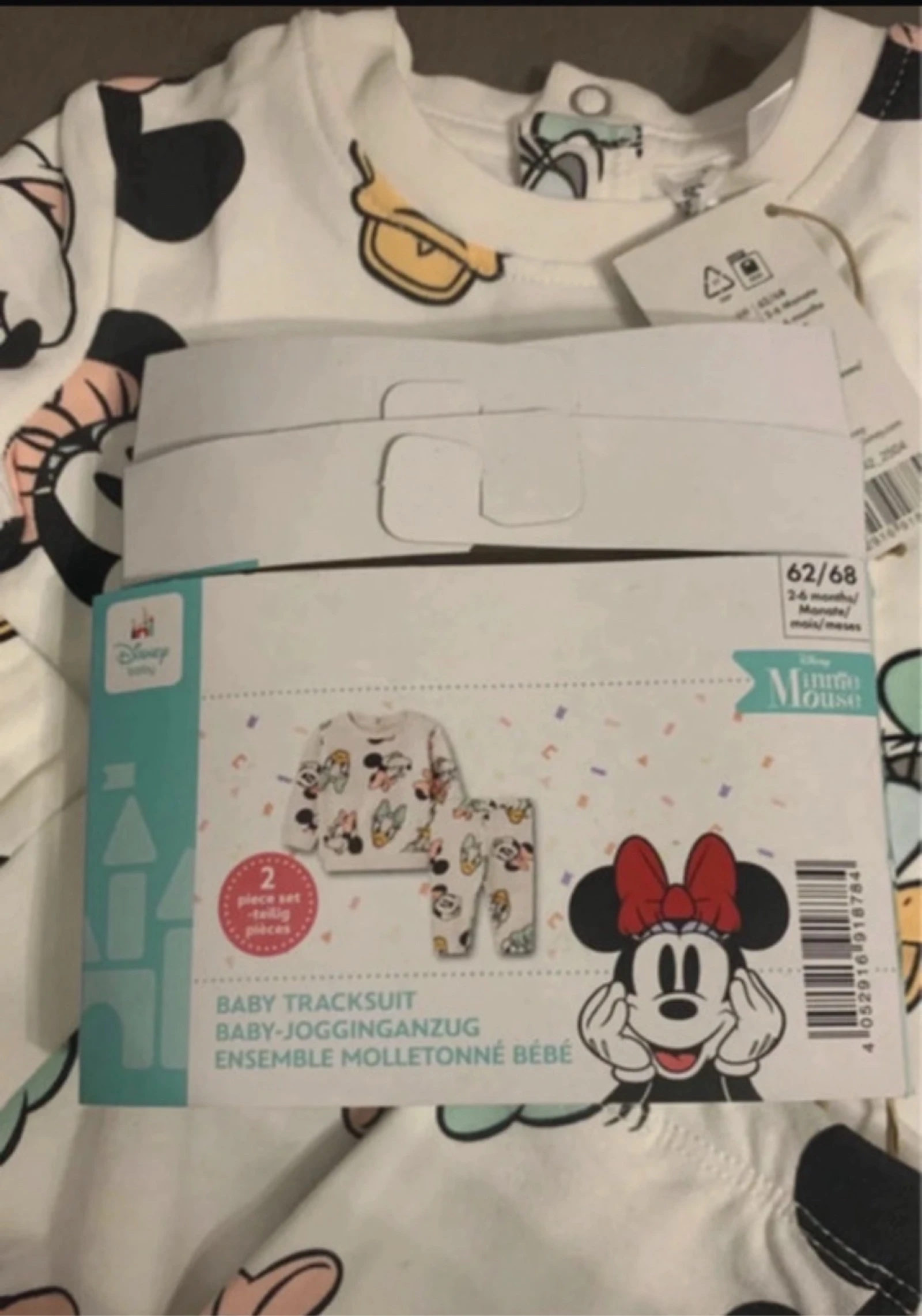 Conjunto infantil Disney 62 68 novo – photo 7